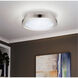 Arezzo 2 LED 11 inch Matte Nickel Flush Mount Ceiling Light