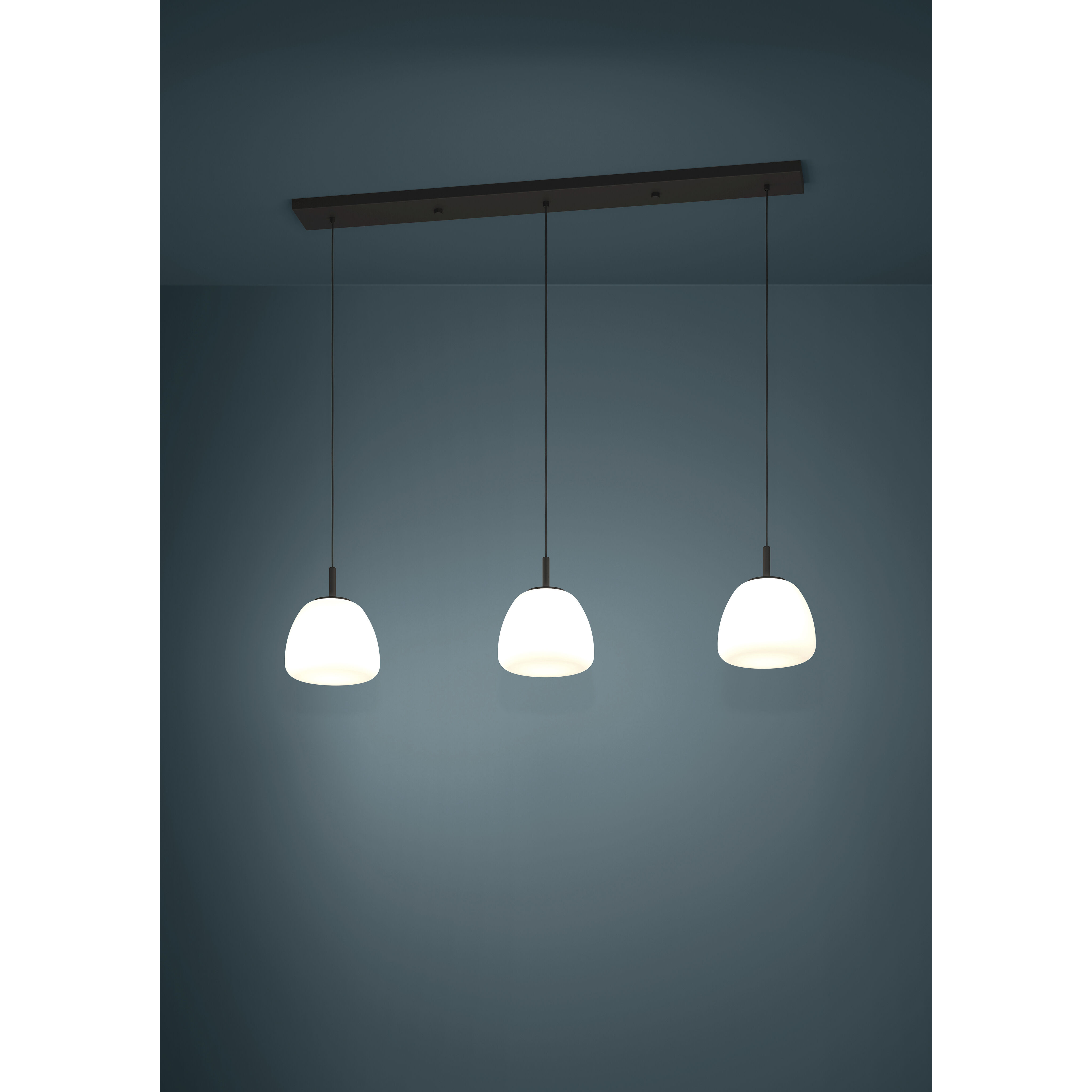Balmes 3 Light 8.66 inch Black Pendant Ceiling Light