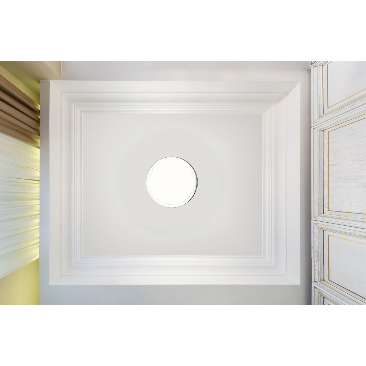 Planet 1 Light 11.5 inch Chrome ADA Wall Light