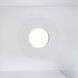 Planet 1 Light 11.5 inch Chrome ADA Wall Light