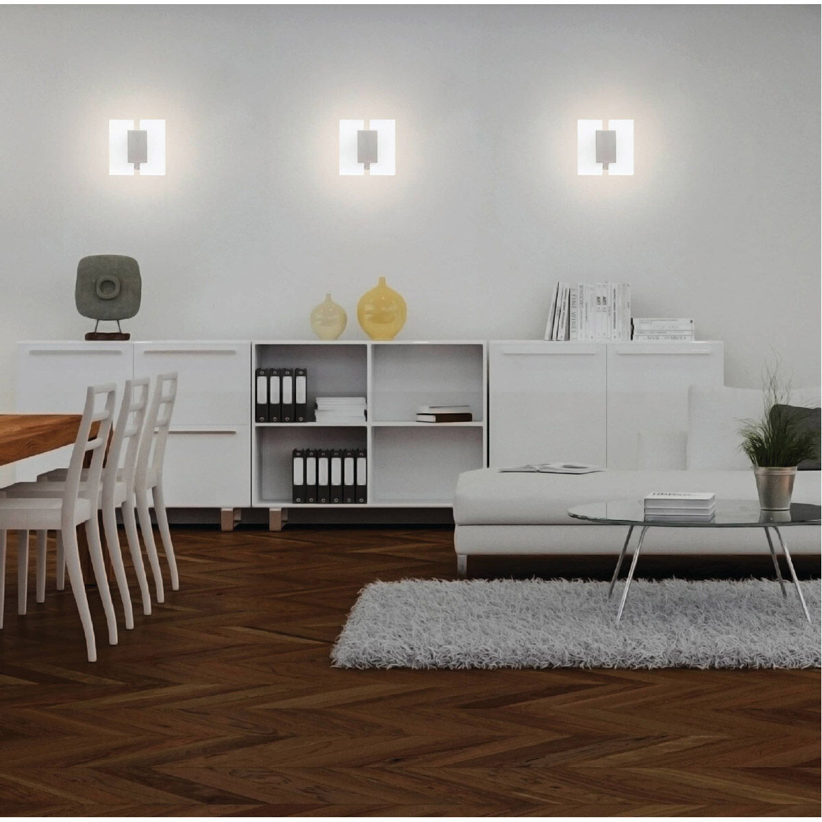 Metrass 2 LED 6.7 inch Matte Nickel ADA Wall Sconce Wall Light