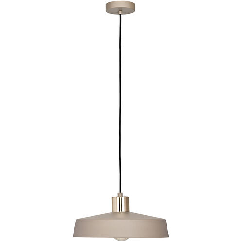Valdiola 1 Light 14.17 inch Sandy and Polished Brass Pendant Ceiling Light