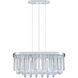 Calaonda 7 Light 9 inch Chrome Chandelier Ceiling Light