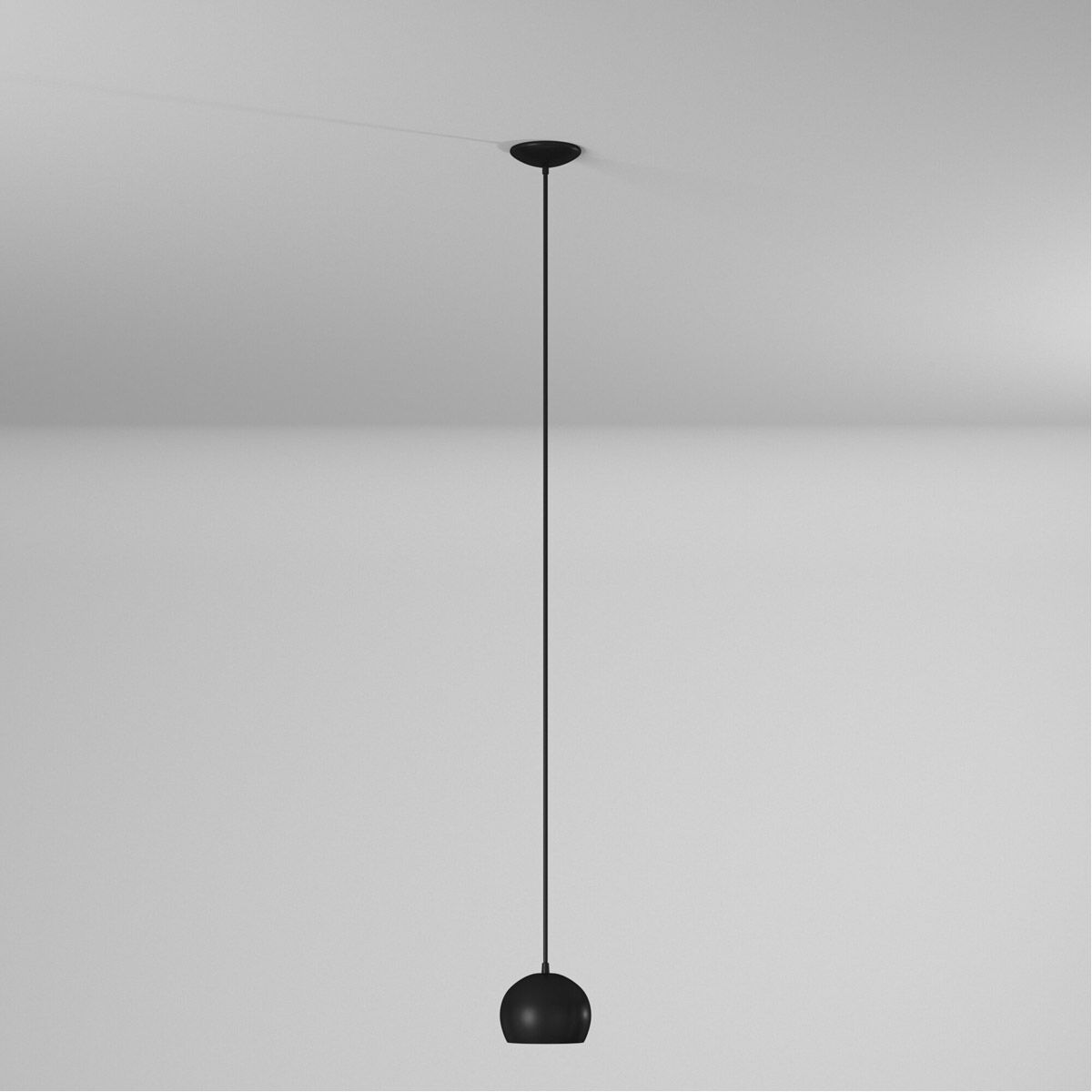 Petto 1 Light 6 inch Black Pendant Ceiling Light