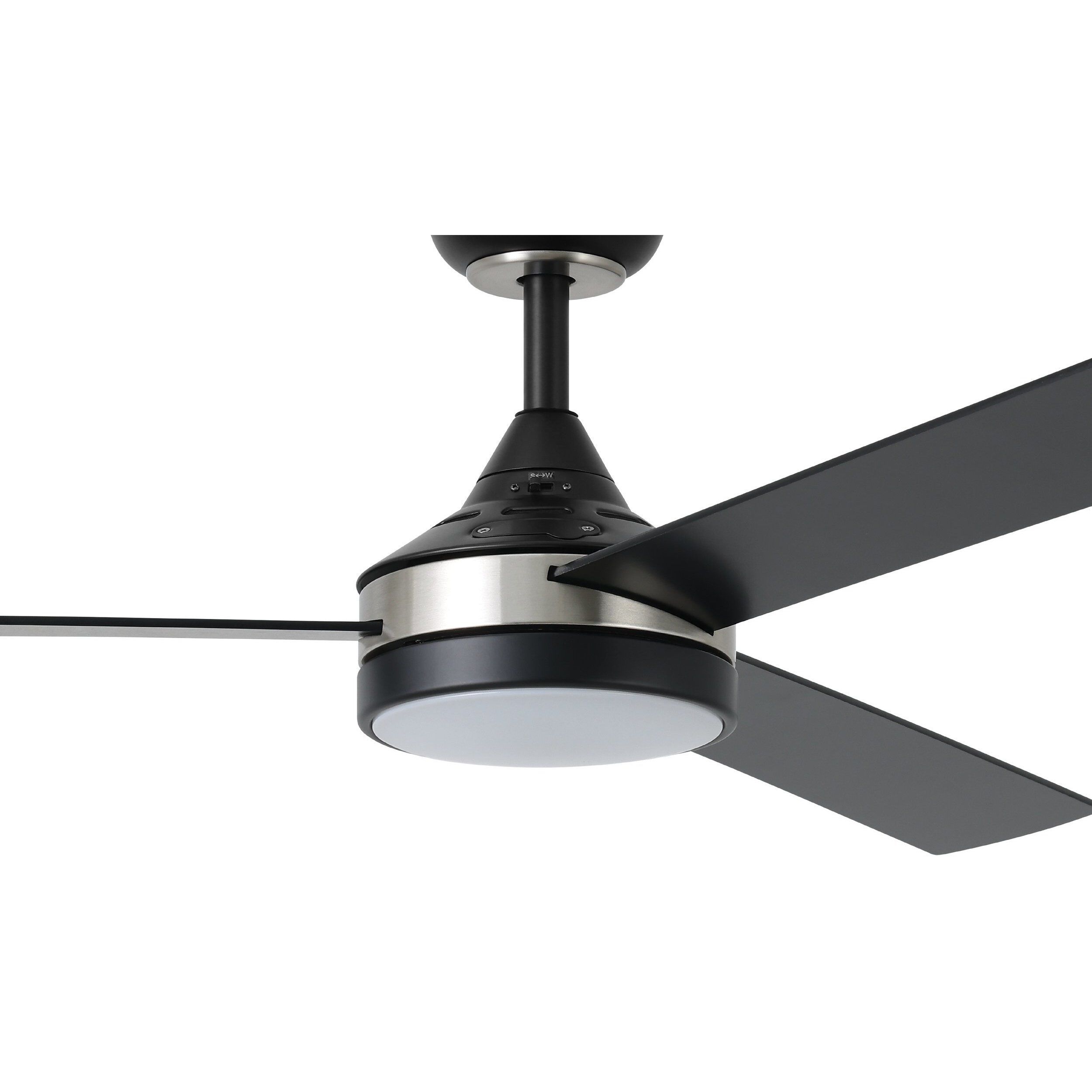 Pierport 52 inch Black Ceiling Fan