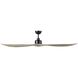 Westerly 72 inch Black with Driftwood Blades Ceiling Fan