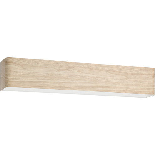 Dublin LED 3.5 inch Natural Wood Bath Vanity Wall Light