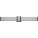 Tomero LED 35.24 inch Matte Black Bath Vanity Wall Light