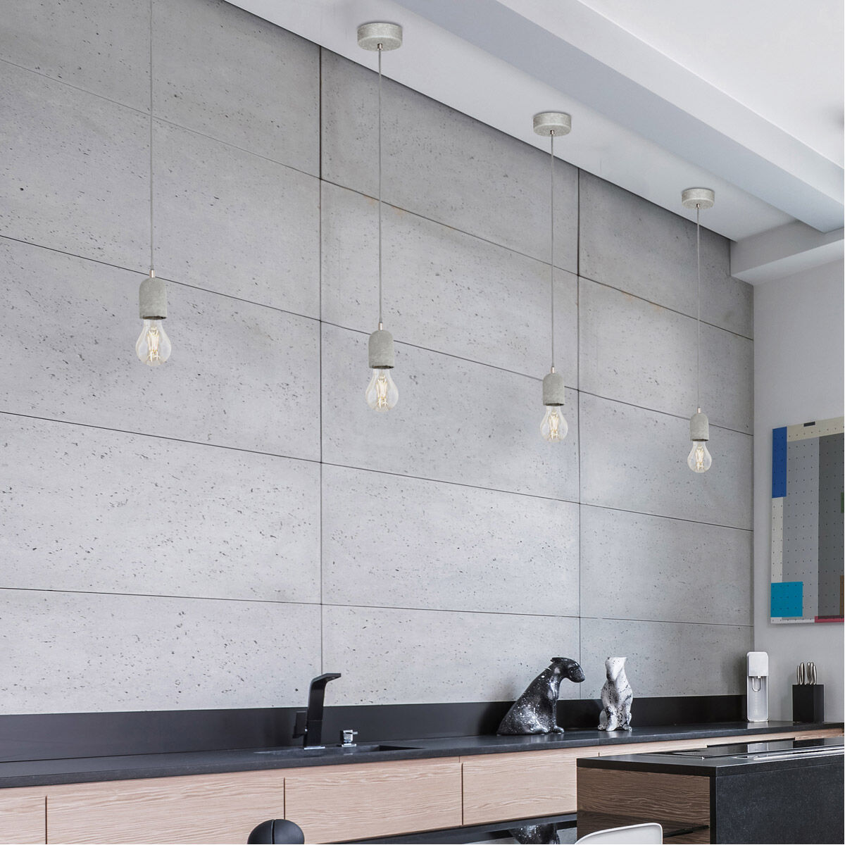 Silvares 1 Light 4.5 inch Grey Pendant Ceiling Light