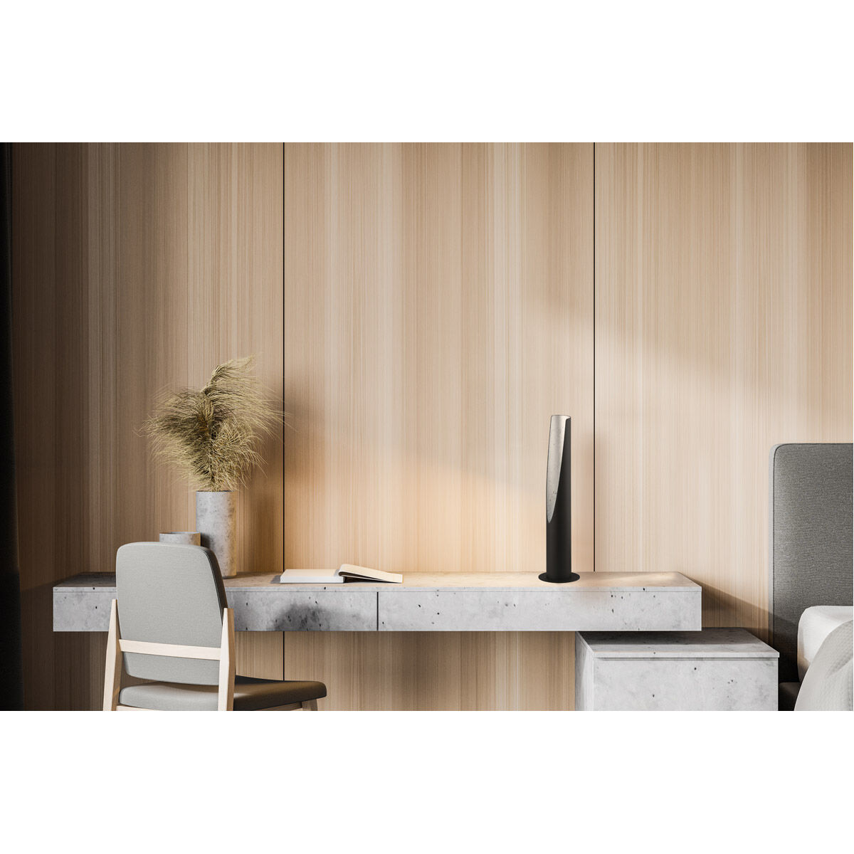 Barbotto 15.5 inch 10.00 watt Black Table Lamp Portable Light