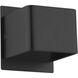 Sania 3 LED 5 inch Black Wall Light