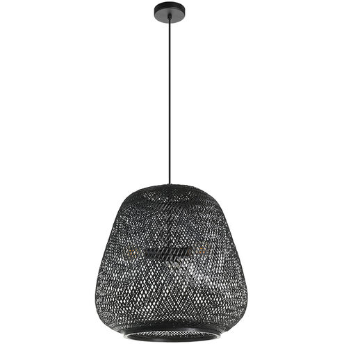 Dembleby 3 Light 20 inch Black Pendant Ceiling Light