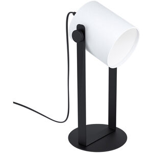 Burbank 17 inch Black Table Lamp Portable Light