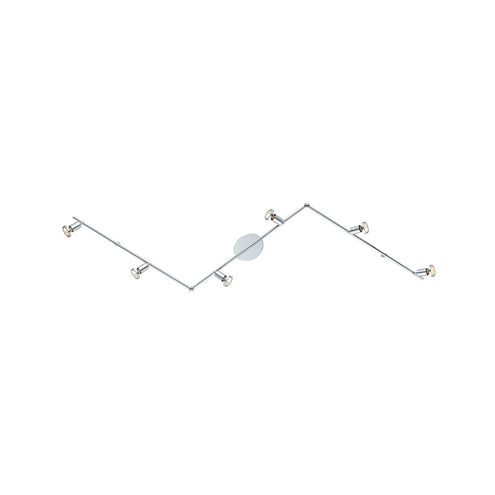 Buzz 6 Light 120 Chrome Track Light Ceiling Light