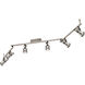 Trillo 6 Light 120 Brushed Nickel Track Light Ceiling Light