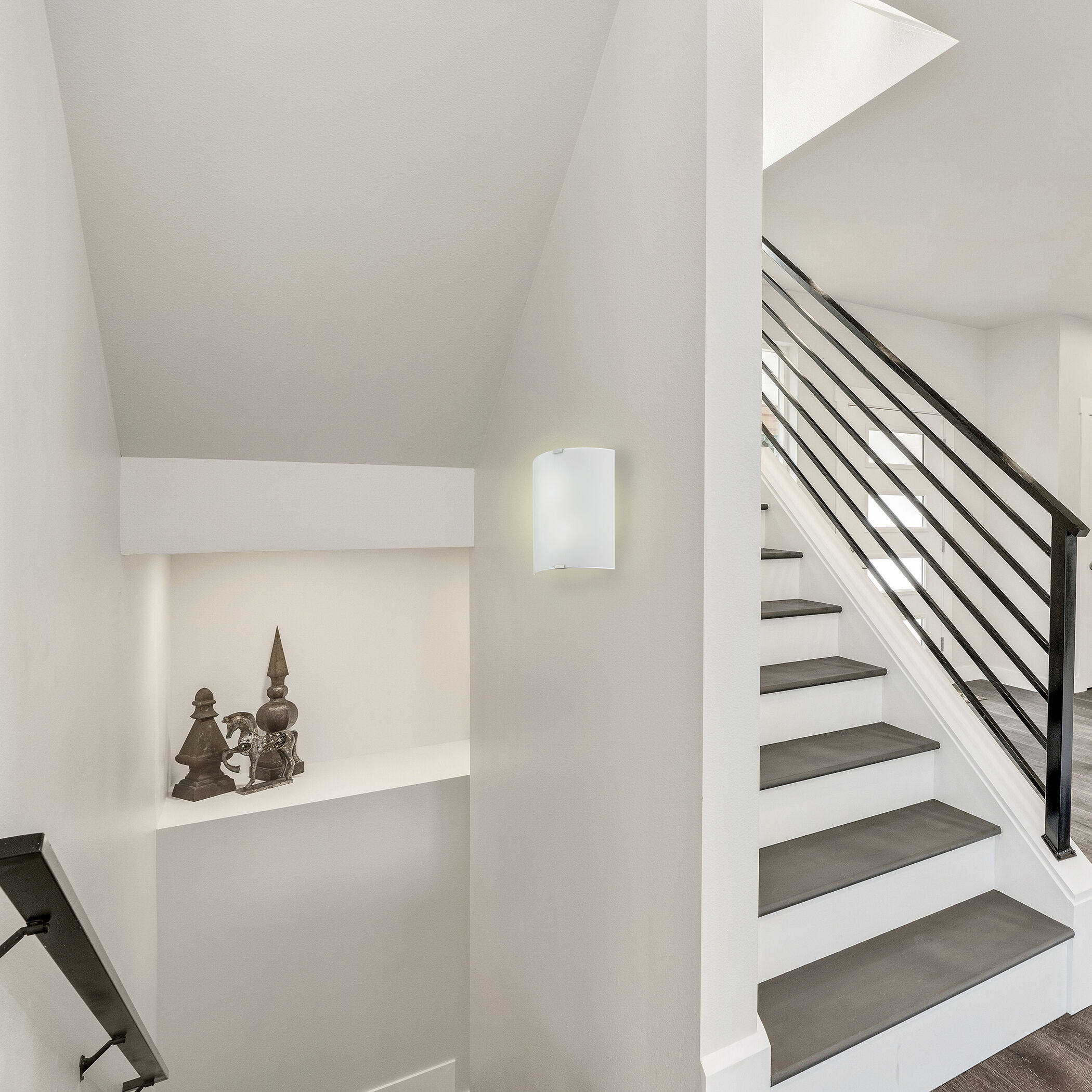 Grafik 2 Light 12.6 inch Chrome ADA Wall Light