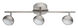 Lombes I 3 Light 120V Matte Nickel Ceiling Track Light Ceiling Light