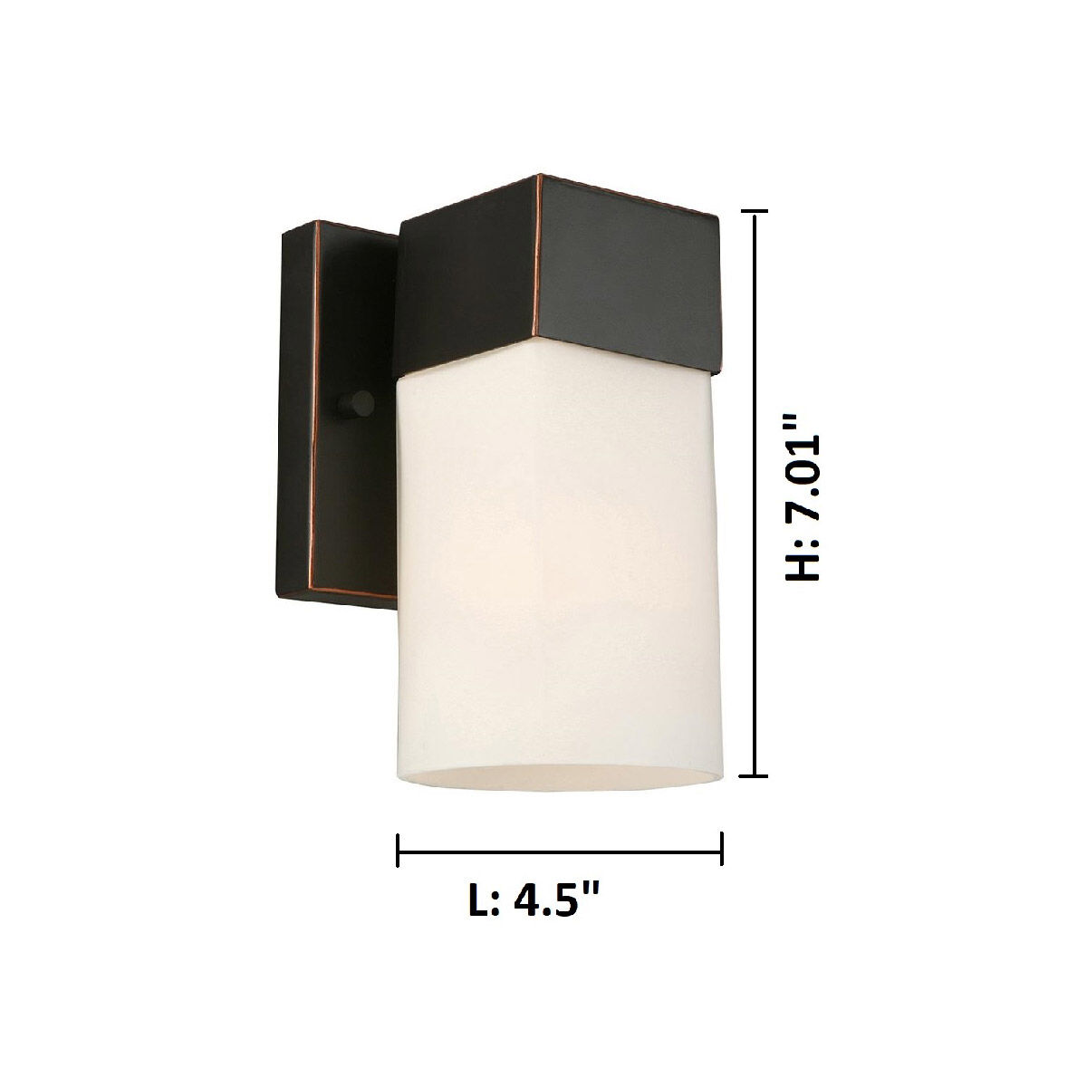 Ciara Springs 1 Light 4.5 inch Oil Rubbed Bronze Wall Sconce Wall Light