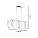 Loncino 1 3 Light 29.25 inch Chrome Multi Light Pendant Ceiling Light