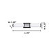 Ramaro LED 24 inch Matte Black Bath Vanity Wall Light
