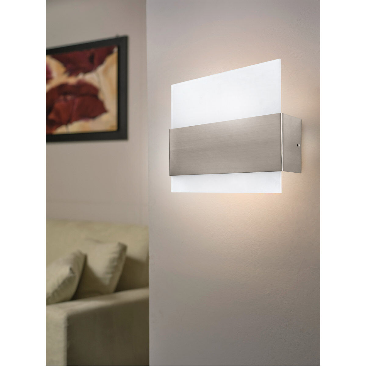 Nikita 1 Light 14 inch Matte Nickel ADA Wall Light