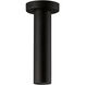 Tortoreto LED 2.36 inch Matte Black Tubular Flush Mount Ceiling Light
