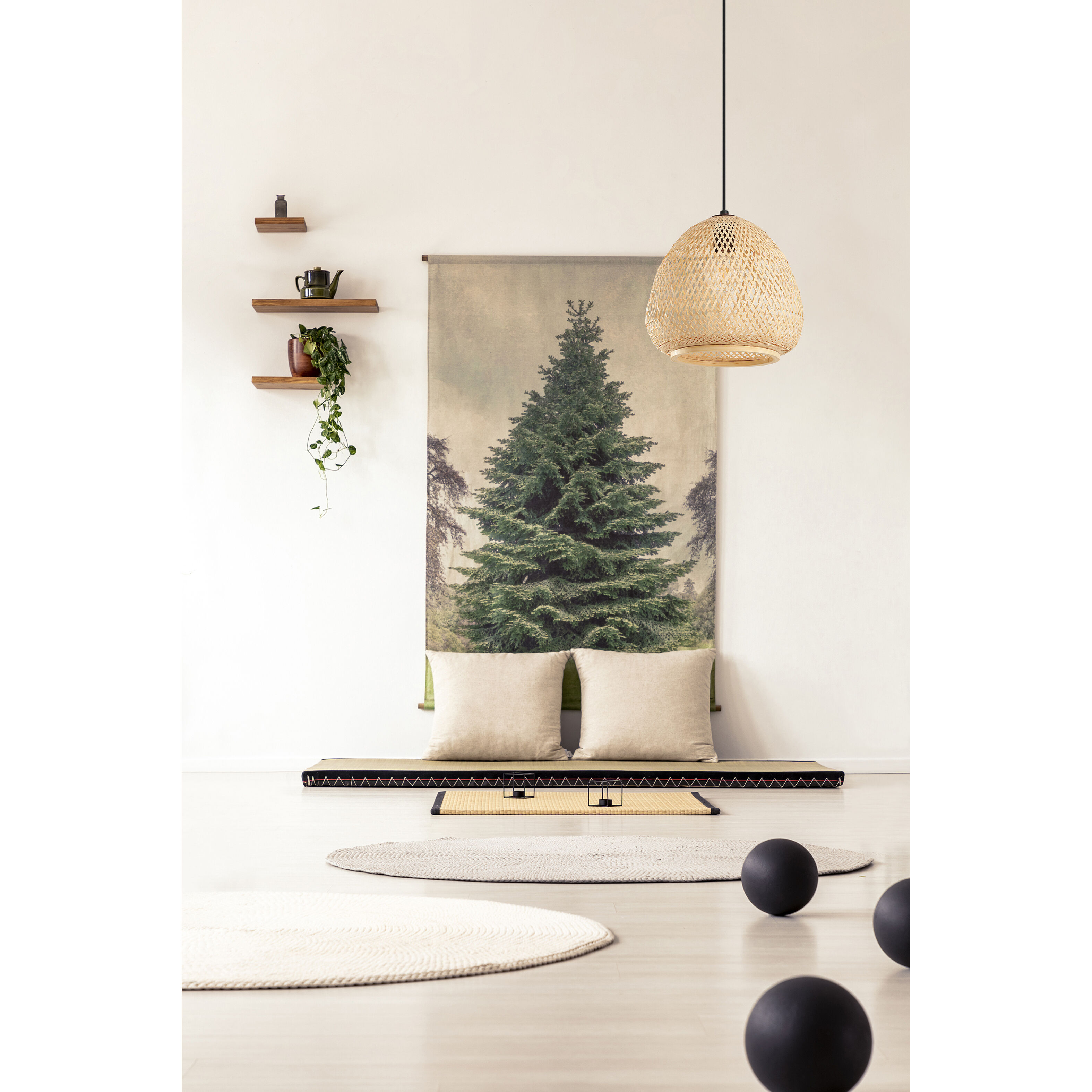 Dembleby 1 Light 12.6 inch Black Pendant Ceiling Light