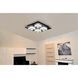 Masiano 1 LED 11 inch Black Flush Mount/Wall Sconce Ceiling Light