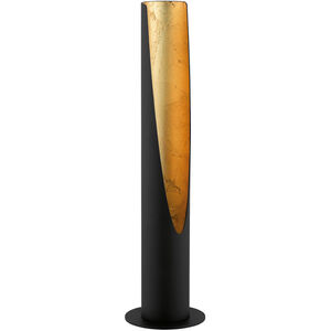 Barbotto 16 inch 10.00 watt Black and Gold Table Lamp Portable Light