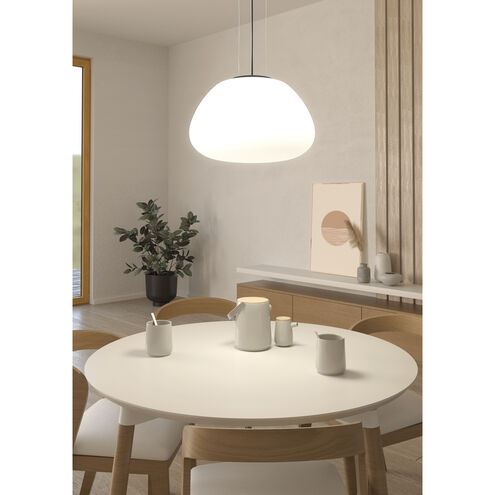 Balmes 1 Light 16.34 inch Black Pendant Ceiling Light