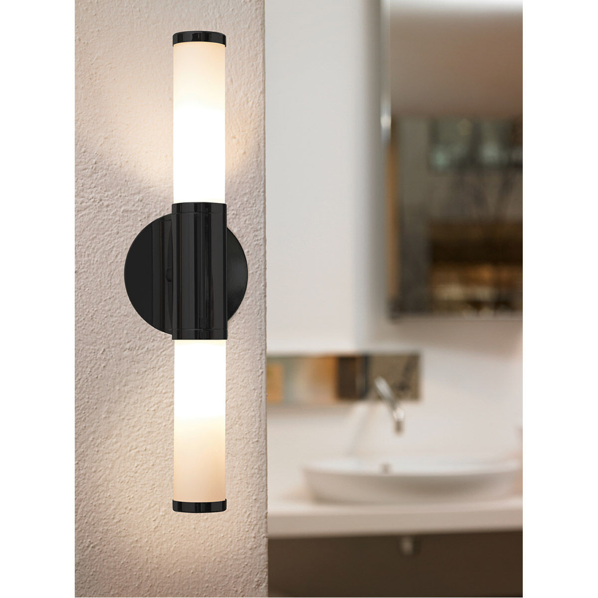 Palmera 1 LED 5.12 inch Matte Black Bath Vanity Wall Light