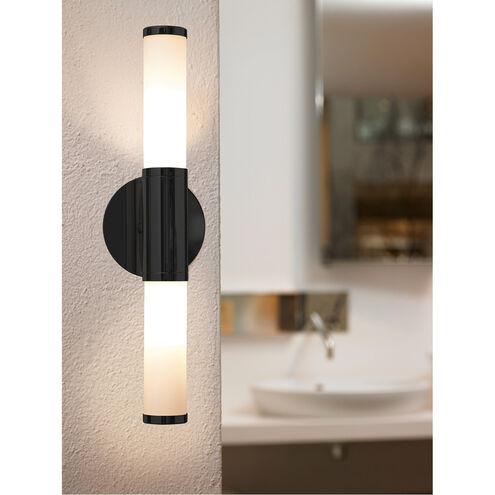 Palmera 1 LED 5 inch Matte Black Bath Vanity Wall Light
