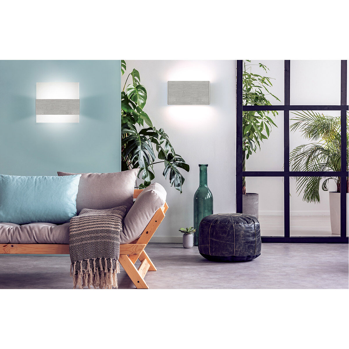 Nikita LED LED 13.82 inch Matte Nickel ADA Wall Sconce Wall Light