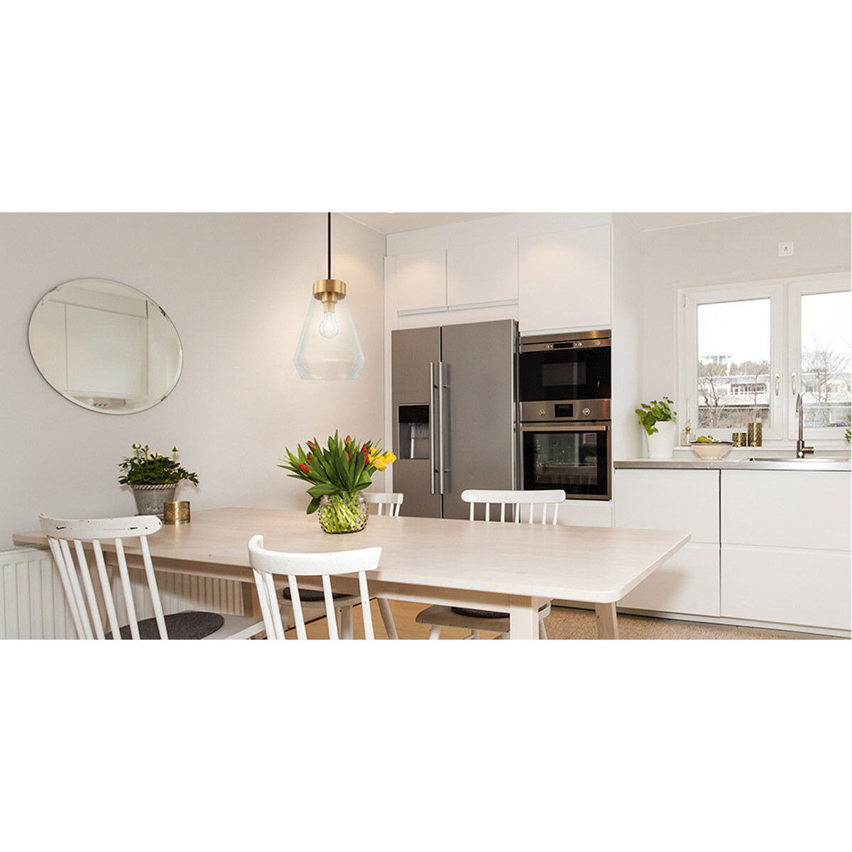 Montey 1 Light 12.01 inch Brushed Gold Globe Pendant Ceiling Light