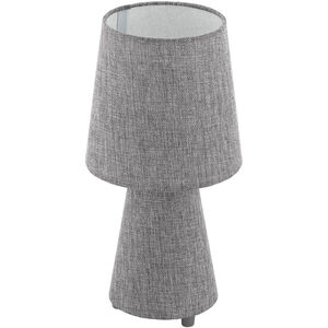 Carpara 13 inch 60.00 watt Grey Table Lamp Portable Light