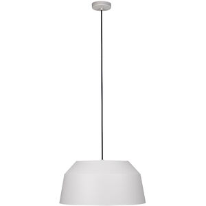 Contrisa 1 Light 20.5 inch Black and Grey Pendant Ceiling Light