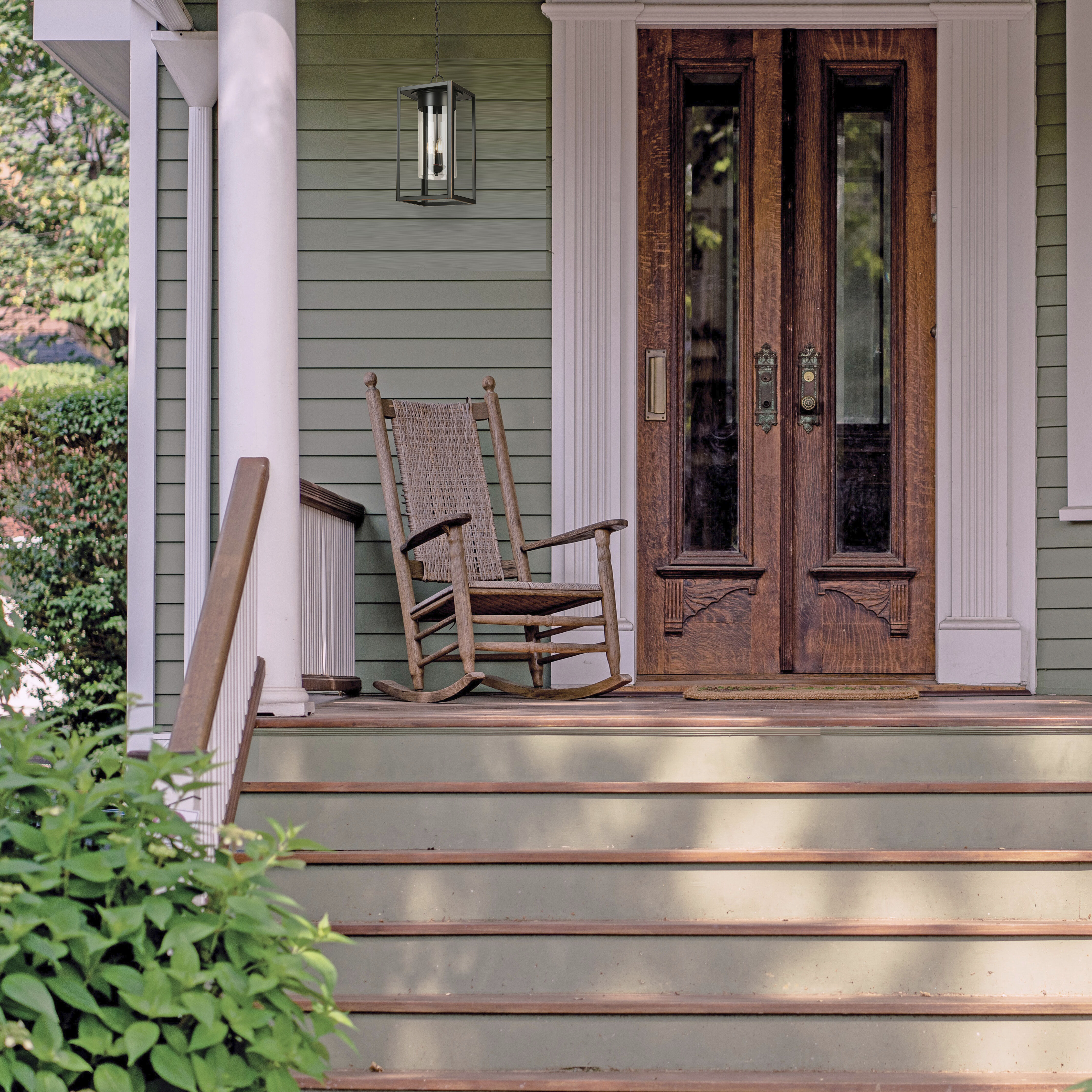 Walker Hill 3 Light 9.37 inch Oil Rubbed Bronze Outdoor Pendant