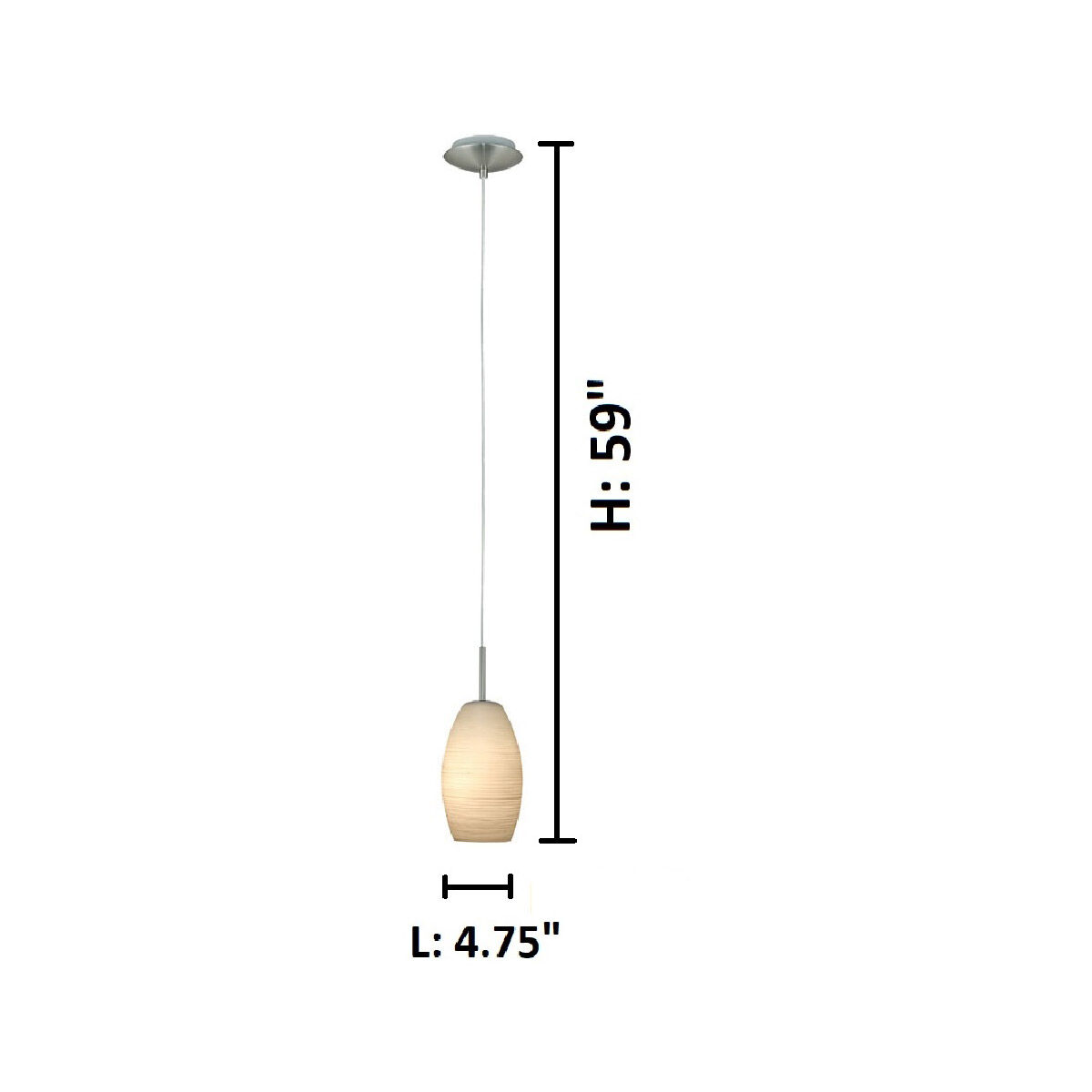 Batista 1 1 Light 4.75 inch Matte Nickel Mini Pendant Ceiling Light