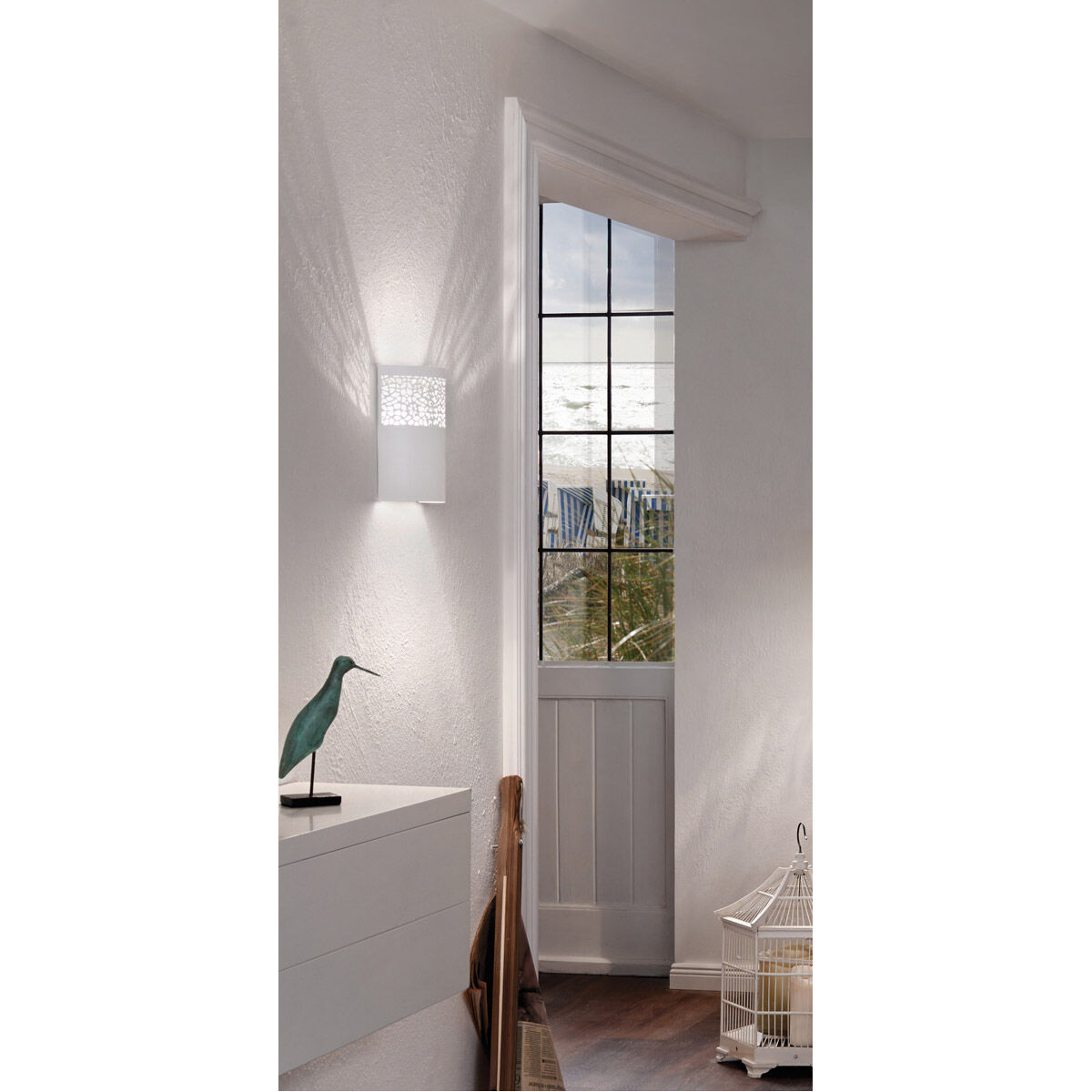 Carmelia 1 Light 7.09 inch White ADA Wall Sconce Wall Light