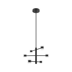 Romendo 1 LED 24 inch Matte Black Pendant Ceiling Light