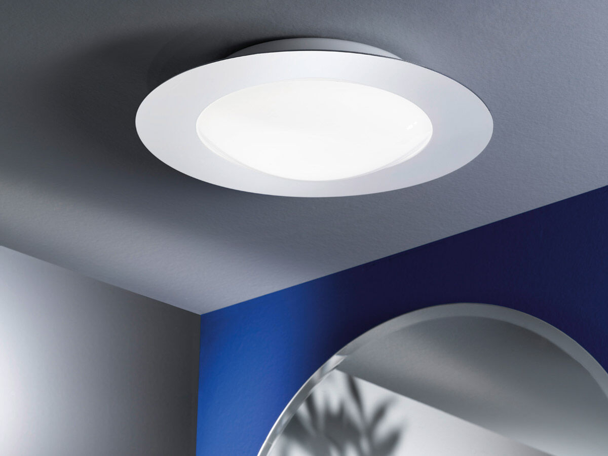 Calvin LED 10.5 inch Chrome Flush Mount Ceiling Light