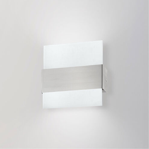 Nikita LED LED 9 inch Matte Nickel ADA Wall Sconce Wall Light