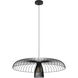 Champerico 1 Light 30.43 inch Black Pendant Ceiling Light