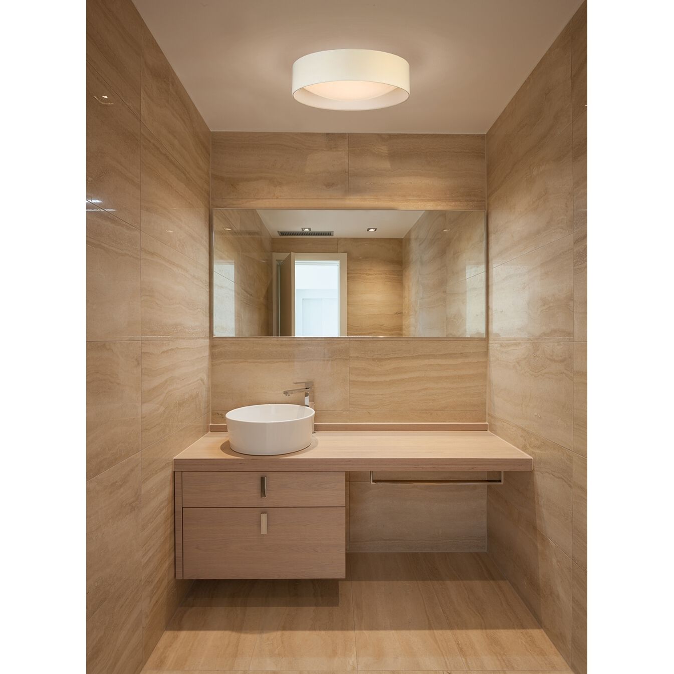 Orme LED 15.94 inch White Flush Mount Ceiling Light