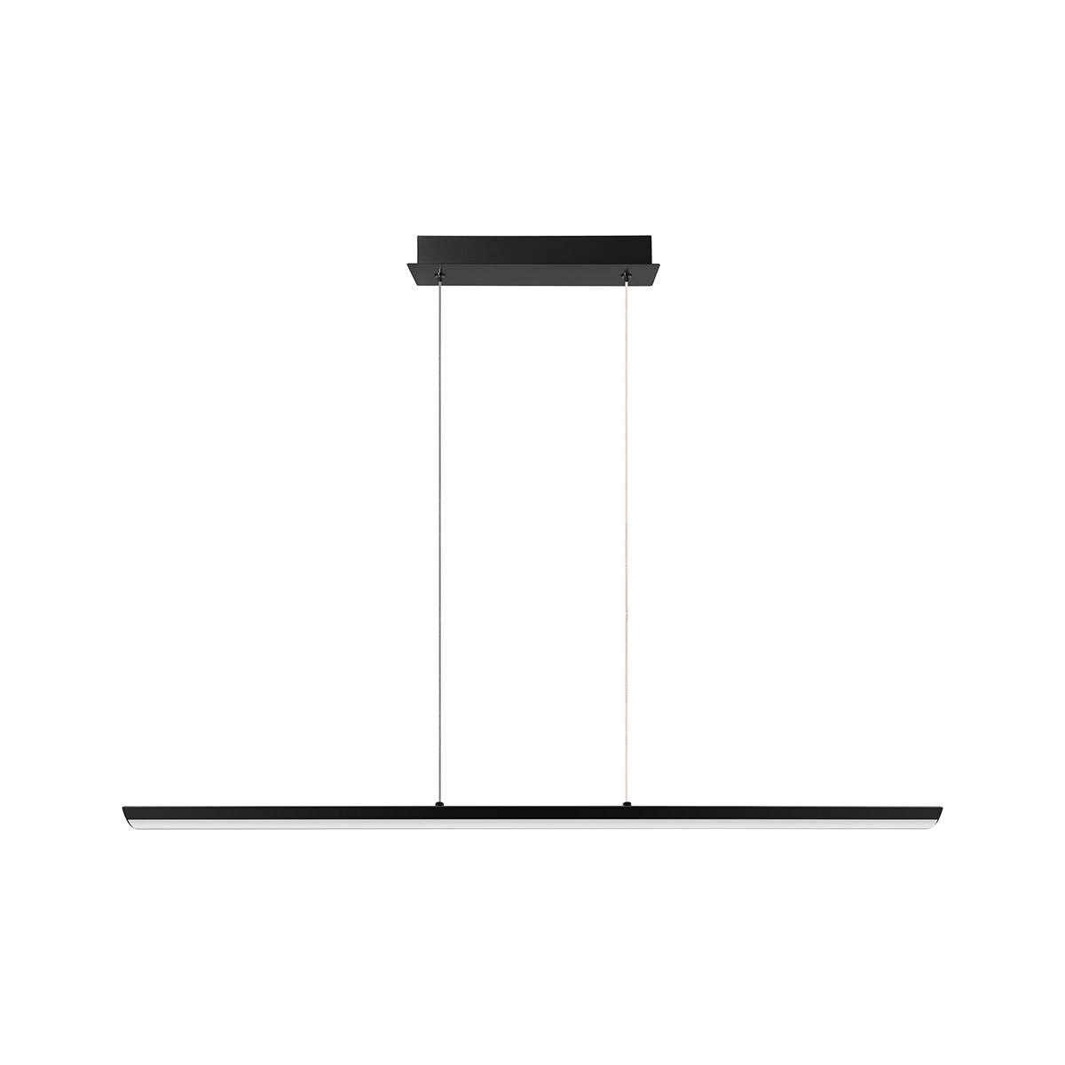 Pellaro 1 LED 43 inch Matte Black Kitchen Island Pendant Ceiling Light