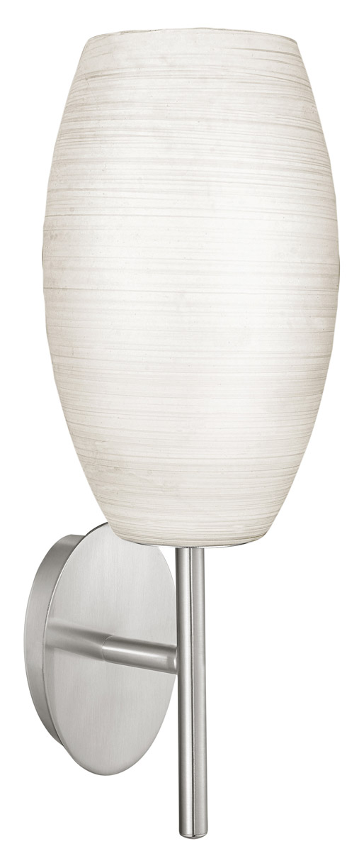 Batista 1 1 Light 4.75 inch Matte Nickel Wall Light