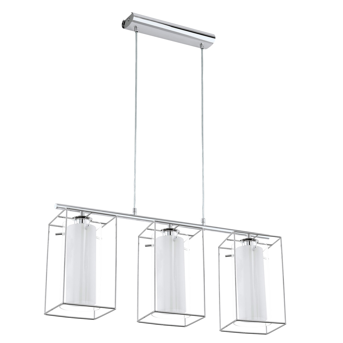 Loncino 1 3 Light 29.25 inch Chrome Multi Light Pendant Ceiling Light