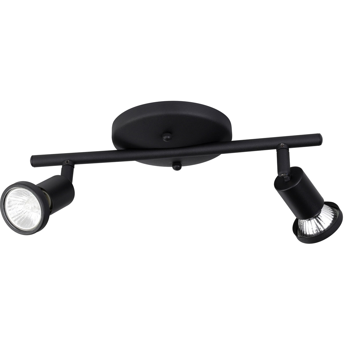 Tremendo 2 Light 120 Structured Black Track Lighting Ceiling Light