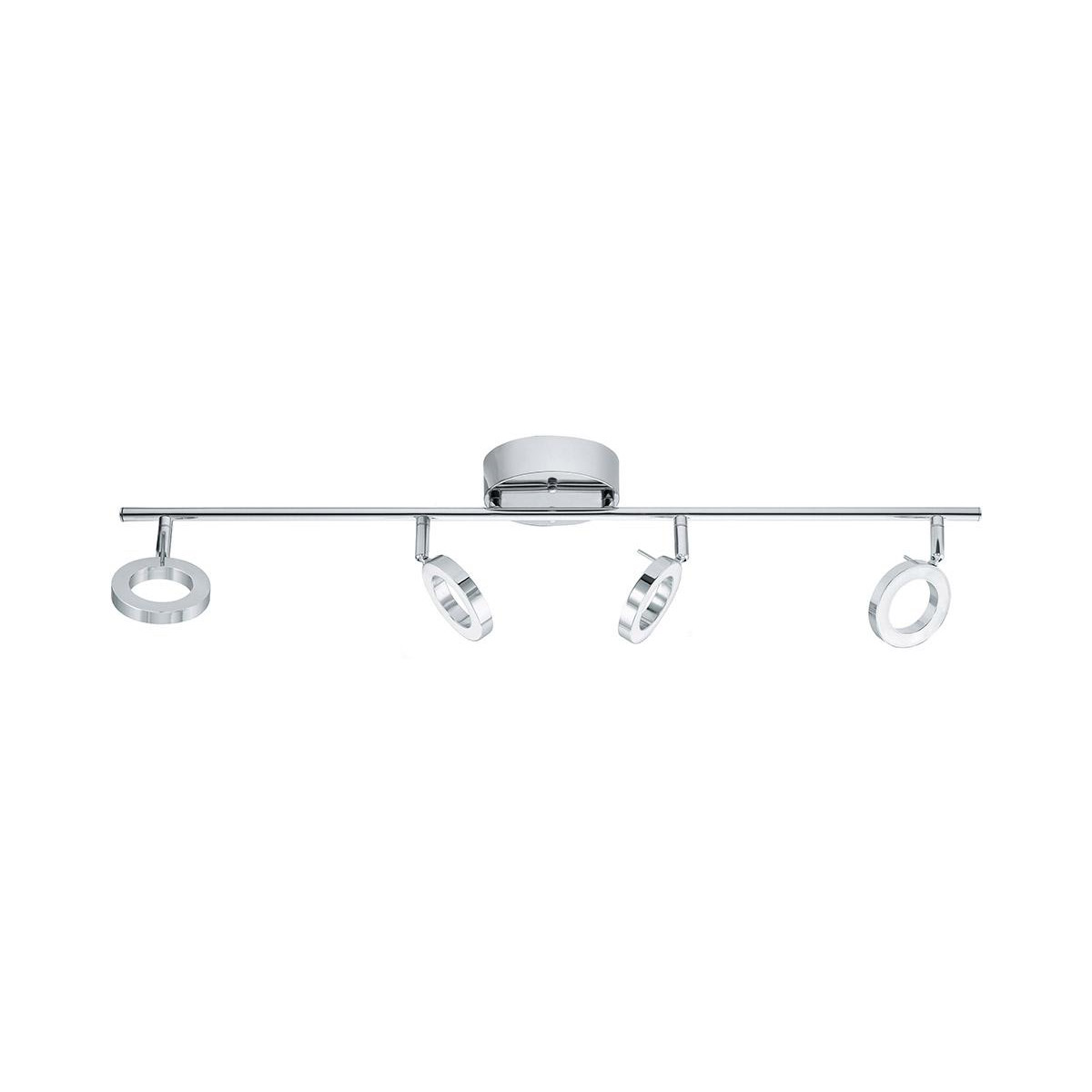 Naudella 4 Light 120 Chrome Track Light Ceiling Light