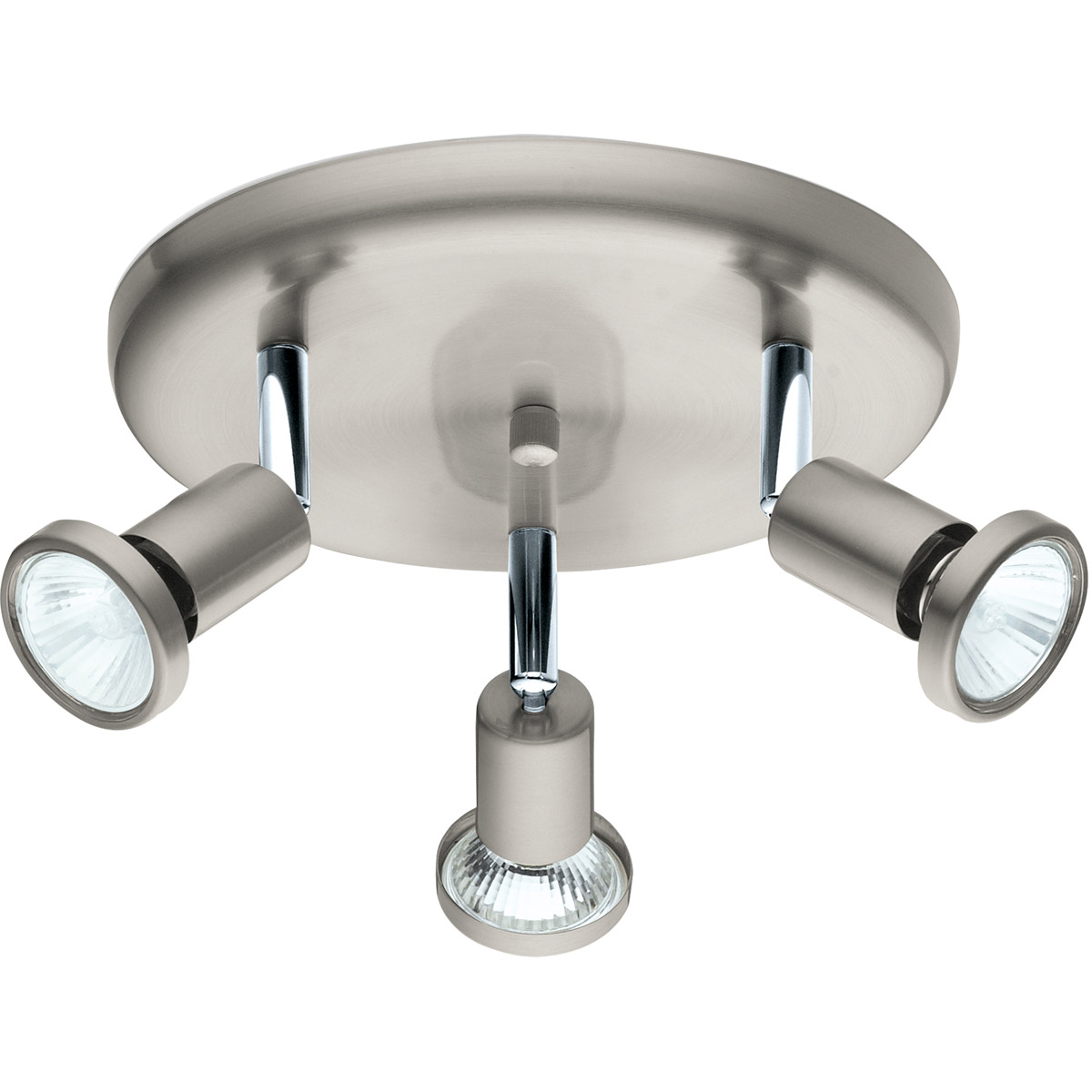 Buzz 2 3 Light 120V Matte Nickel Track Light Ceiling Light